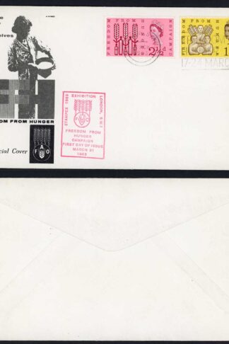 SG634-5 1963 F.F.H illustrated FDC
