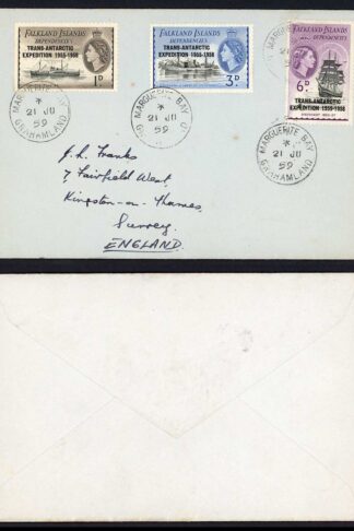 Falkland Is 1959 Marguerite Bay Graham land CDS