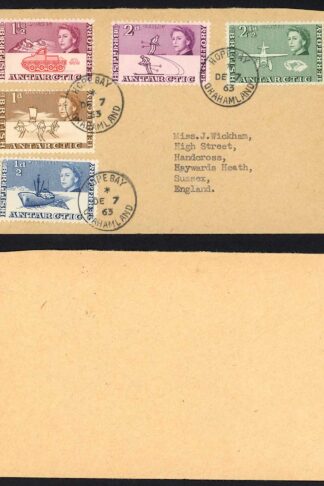 Falkland Is 1963 Hope Bay 7th December 1963 CDS
