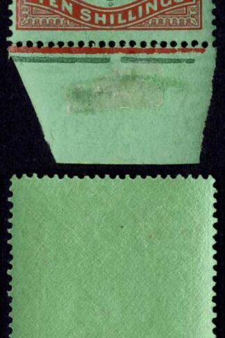 Bermuda SG119d 10/- Deep Green and Dull red/green U/M Cat 75 pounds