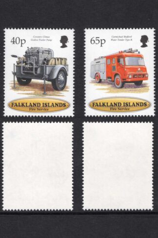 Falkland Is SG799/802 Fire Service U/M Cat 16 pounds