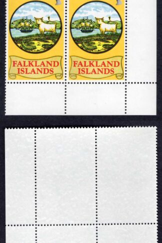 Falkland Is SG311 2p with crown flaw (bottom left stamp) U/M