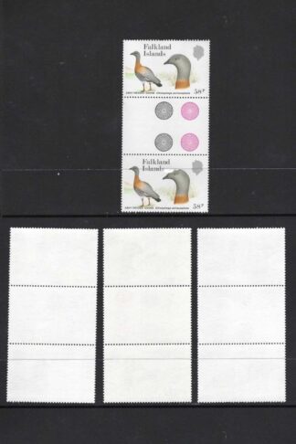 Falkland Is Heijtz 496/9 Gutter Pairs Set U/M Priced at 20 pounds