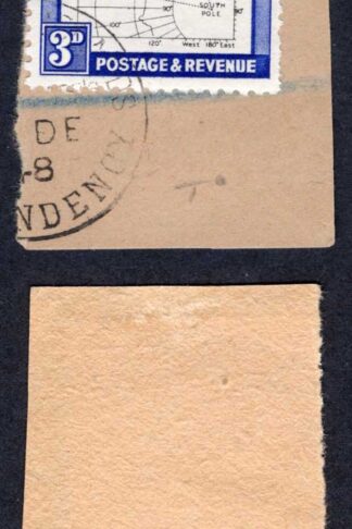 Falkland Is Dep SGG12a THIN Map 3d Dot in T CDS used Cat 15 pounds
