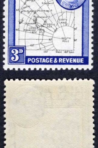 Falkland Is Dep Heijtz 48g8 3d THIN Map Re-entry by W of West M/M