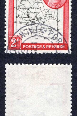 Falkland Is Dep Heijtz 46g5 2d THIN Map Extra full stop after Is CDS