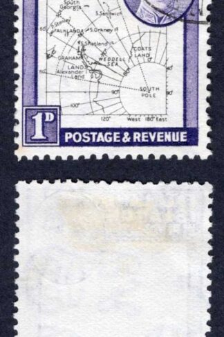 Falkland Is Dep Heijtz 45g5 1d THIN Map Extra full stop after Is CDS