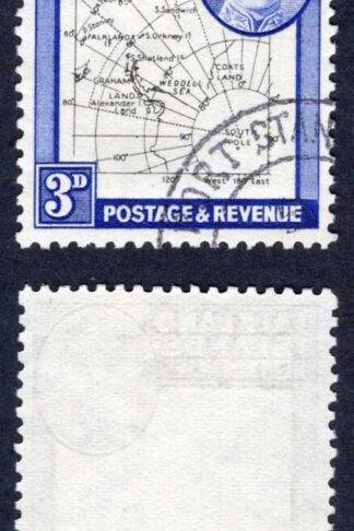Falkland Is Dep Heijtz 48g7 3d THIN Map White Dot at Cape Horn CDS