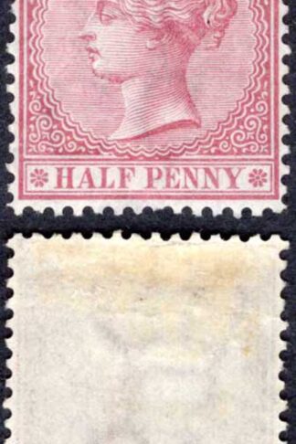 Jamaica SG7 1/2d Claret Wmk CC M/M (hinge remainders) Cat 25 pounds