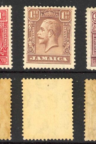 Jamaica SG108/10 Set of 3 M/M Cat 32 pounds