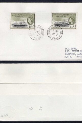 FID 1961 from Argentine Island Graham land to London