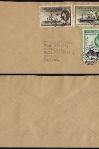 FID 1961 from Port Lockroy Graham land to London