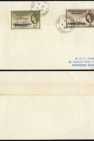 FID 1958 from Port Lockroy Graham land to London