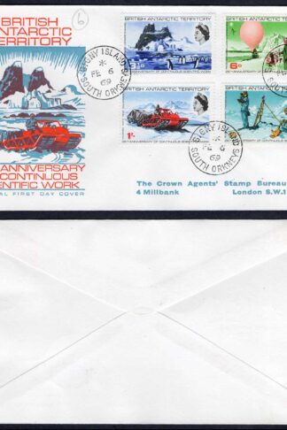 BAT 1969 from Signy Island South Orkneys to London