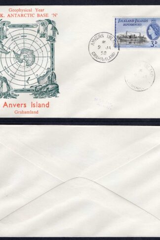 FID 1957 from Anvers Is Graham land to Port Stanley