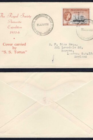 FID 30th June 1956 International Geophysical Year Expedition CDS