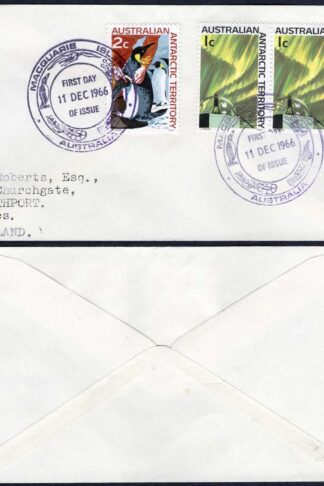 AAT Macquarie Island 1966 pmk on cover