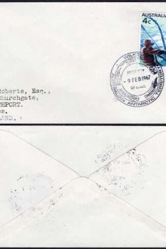 AAT Macquarie Island 1966 pmk on cover