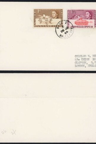 BAT 1961 from Base Z Halley Bay to London