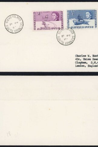 BAT 1964 from Signy Island South Orkneys to Port Stanley