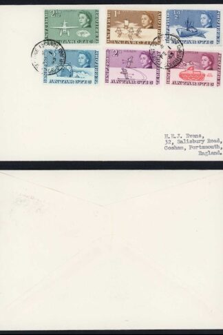 BAT 1963 Argentine Island CDS on cover