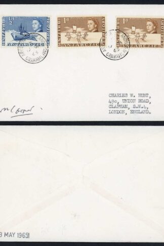 BAT 1971 Adelaide Island CDS on cover to London