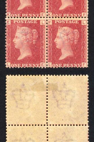 SG43 Penny Plate 80 Block 2 x U/M Cat 240 pounds