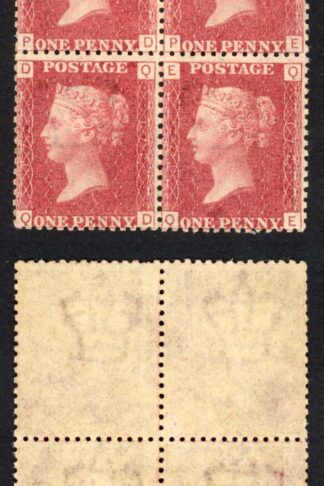 SG43 Penny Plate 172 Block 2 x U/M Cat 140 pounds