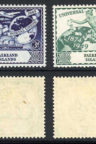 Falkland Is SG168/71 1949 UPU set M/M Cat 14 pounds