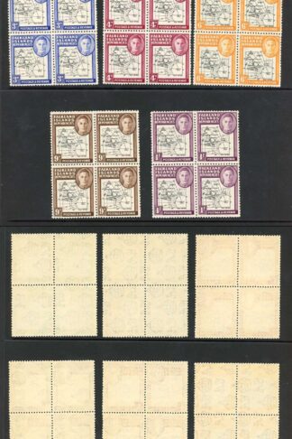 FID SGG1/G8 Thick Map Set of 8 in U/M Blocks Cat 56 pounds