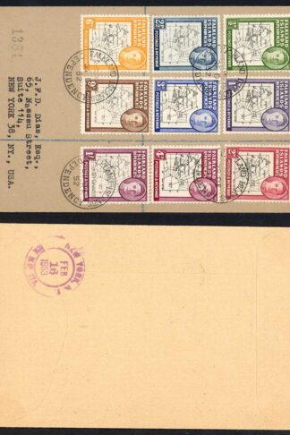 FID Map set of 9 (mixed thick and thin) 6d thick dot on T on cover
