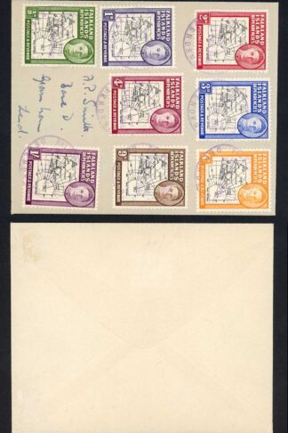 FID SGG1aa and SGG2a/G8a Thick map set ALL with Gap in 80th 1/2d EXTRA ISLAND