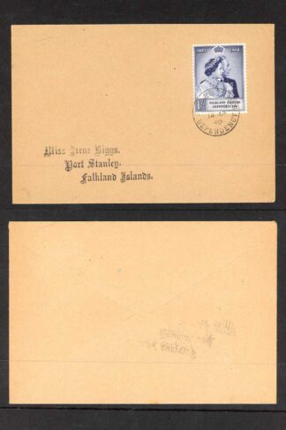 FID SGG19/20 Silver Wedding set on individual Covers (Not FDC)
