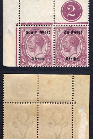 SWA SG18 2d opt Zuid west (11mm) M/M Plate Pair