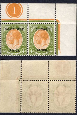 SWA SG20 4d opt Zuid west (11mm) U/M Plate Pair