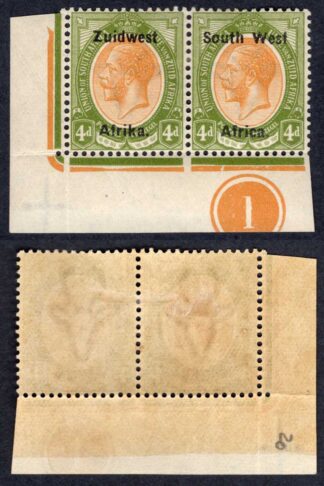 SWA SG20 4d opt Zuid west (11mm) M/M Plate Pair