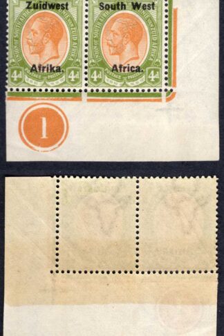 SWA SG20 4d opt Zuid west (11mm) U/M Plate Pair
