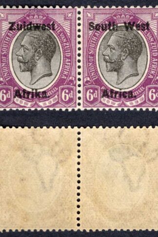 SWA SG21 6d opt Zuid west (11mm) M/M Different Shade Black and Mauve