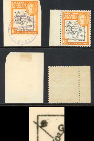 FID SGG6eaa 6d Black and Orchre Variety Extra Island CDS used