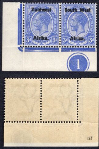 SWA SG19 3d opt Zuid west (11mm) M/M Plate Pair