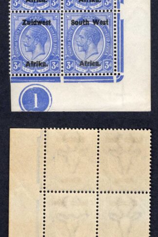 SWA SG19 3d opt Zuid west (11mm) U/M Plate Block