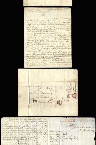 1741 entire Antwerp with the Rare Yar/mouth and pd h.s.