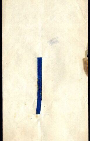Postal Stationery 1846 De La Rue security wrapper essay with blind embossed