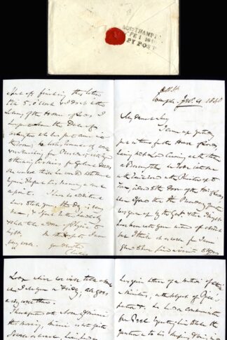 Hamble Penny Post Entire from Charles Philip Yorke later Postmaster General