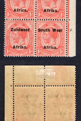 SWA SG30 1d opt Zuid west (12mm) U/M Plate Block (mounted in the margin)