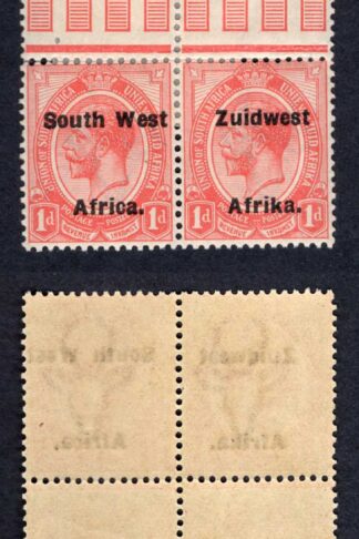 SWA SG30 1d opt Zuid west (12mm) M/M Marginal Gutter Block of Four