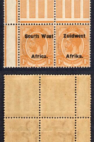 SWA SG35 1/- opt Zuid west (12mm) U/M Cat 12++ pounds