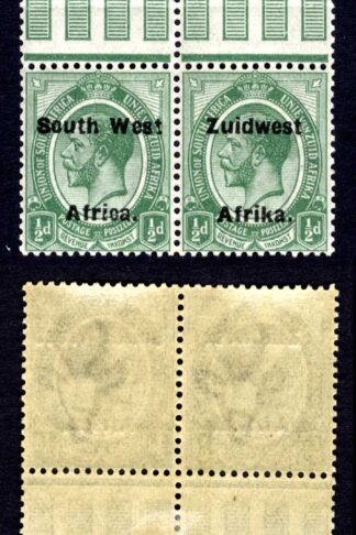 SWA SG29 1/2d opt Zuid west (12mm) U/M Gutter Block of Four