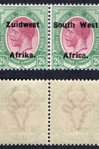SWA SG37 2/6d opt Zuid west (12mm) M/M Pair Line Under U
