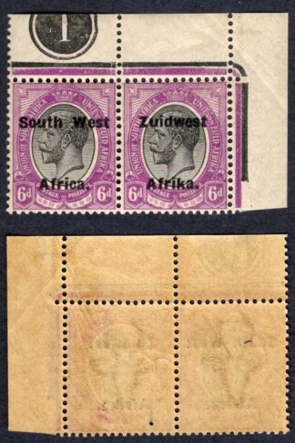 SWA SG34 6d opt Zuid west (12mm) Plate Pair U/M